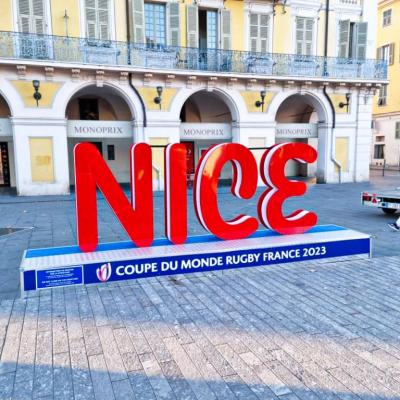 installation module coupe du monde rugby 2023 Nice